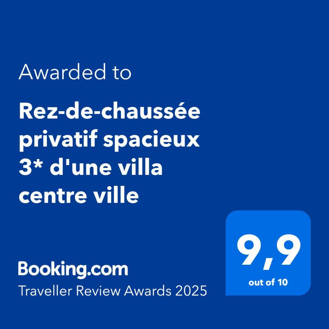 Rez-De-Chaussee Privatif Spacieux 3* D'Une Villa Centre Ville Hyères Eksteriør bilde